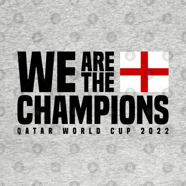 Qatar World Cup Champions 2022 - England by Den Vector